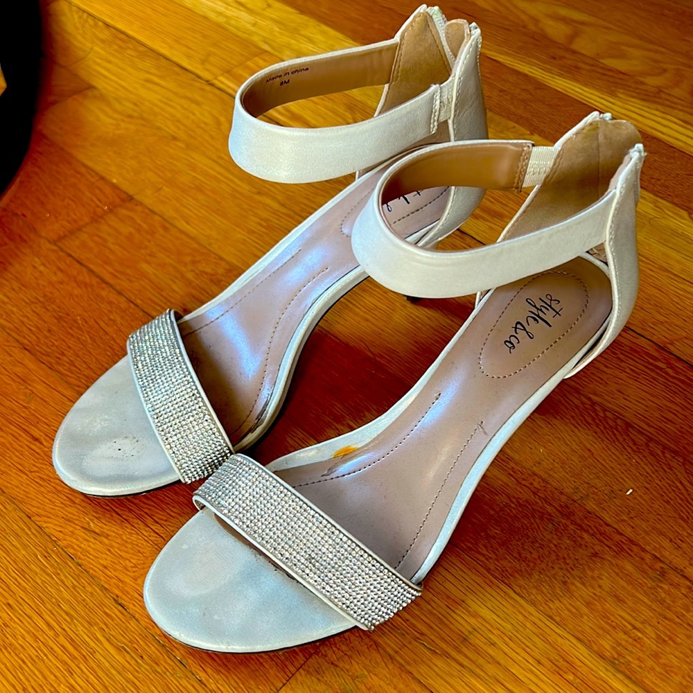 Style&Co Rhinestone Heels